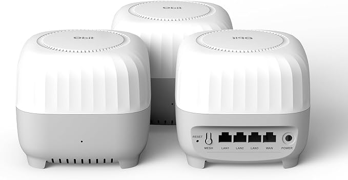 DBIT AC1200 Whole Home Mesh WiFi System, Covers up to 6, 000 Sq Ft, Dual-Band by DbitDirect