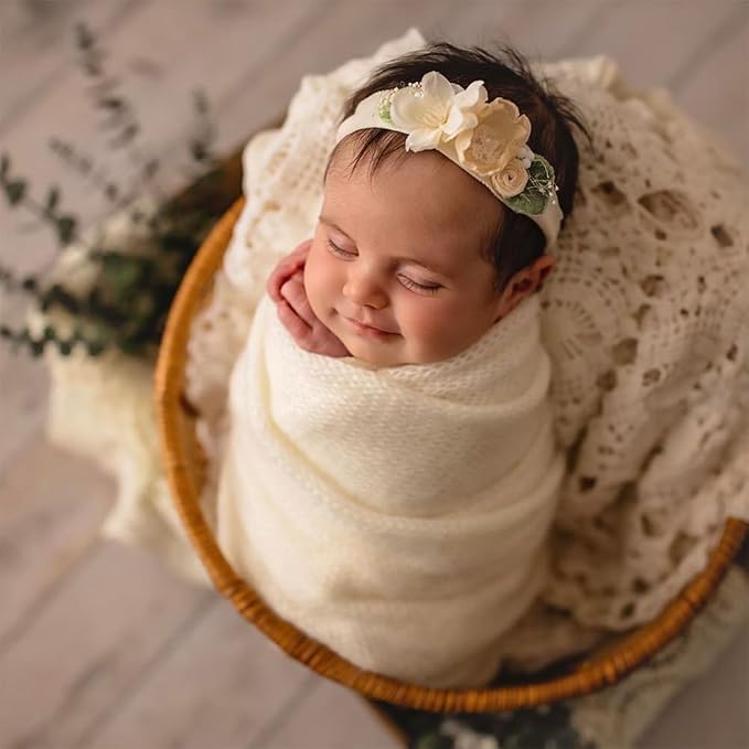 Newborn Photography Props Swaddle Newborn Wraps - Image 5