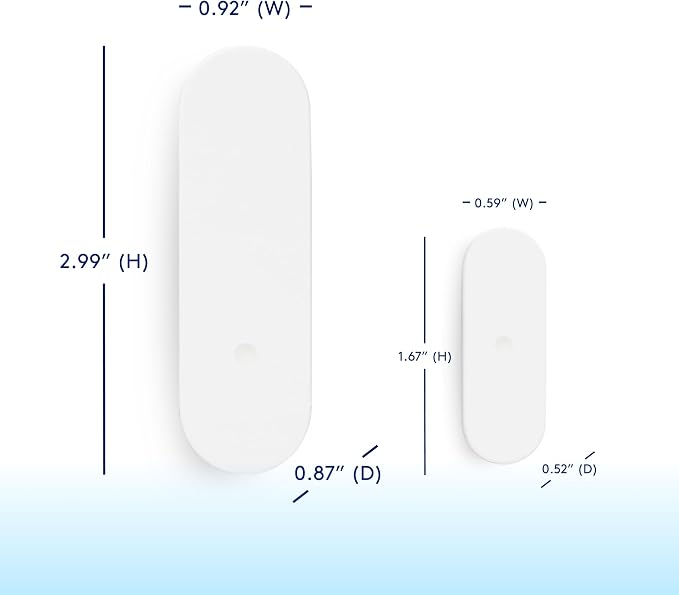 ADT Blu Door/Window Sensor 4-Pack, DIY Smart Home Security, Wireless Door and - Image 8