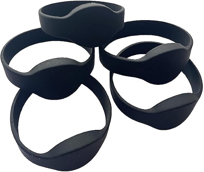 5PCS T5577 Waterproof Silicone Wristband and Bracelet, rewritable RFID 125khz by JWFKWNH