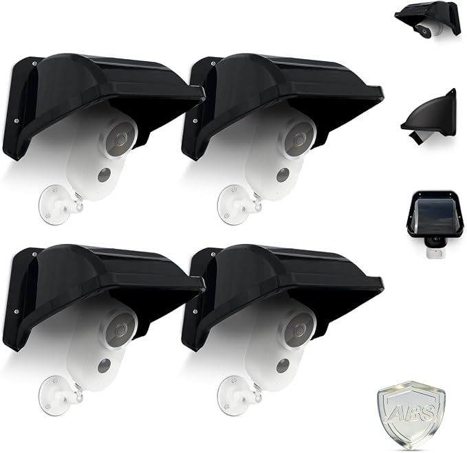 Universal Security Camera Sun Rain Cover Shield Cover Shield by OOSSXX