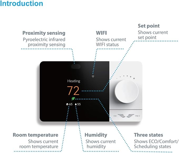 Wi-Fi Smart Thermostat Programmable - Image 2