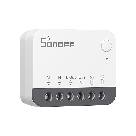 SONOFF ZBMINIR2 Zigbee Smart Switch, Zigbee 3.0 Lict Switch, Compatible by SONOFF