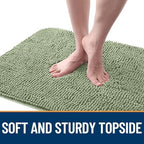 OLANLY Dog Door Mat for Muddy Paws 70x32, Super Absorbent Chenille Mud Mat - Image 4