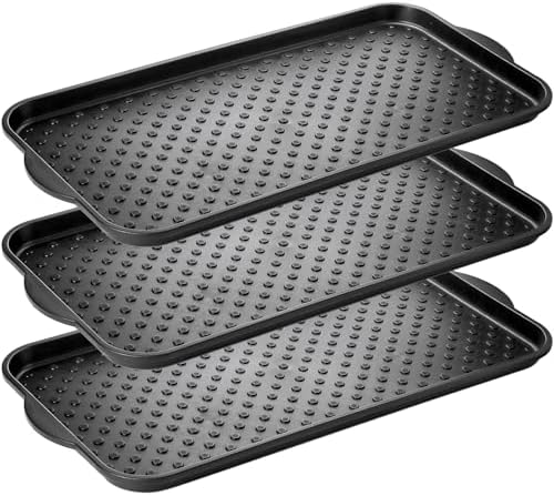 Kingrol 3 Pack Boot Trays, Waterproof Shoe Mats by Kingrol