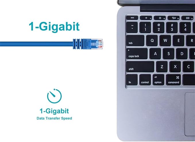 Monoprice 14FT 24AWG Cat5e 350MHz UTP Ethernet Bare Copper Network Cable - Image 5