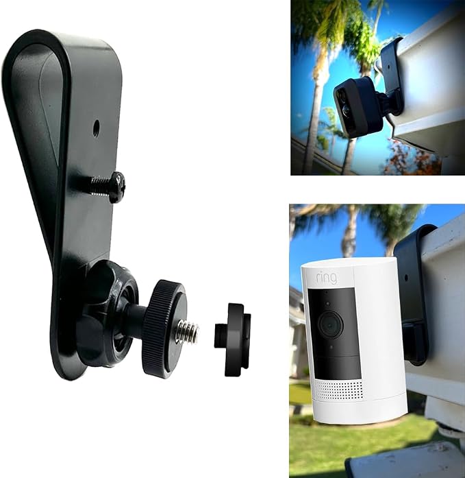 Rigid Rain Gutter Mount for Security Camera by LycoGear