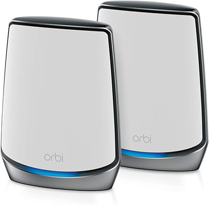 NETGEAR Orbi Whole Home Tri-Band WiFi 6 Mesh Network System – Router by NETGEAR
