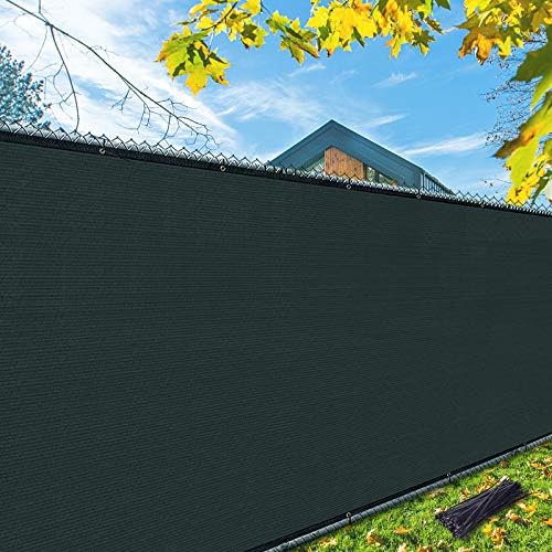 iCover 5x25ft Privacy Screen Fence, Outdoor Fencing Panels, Garden Windscreen - Image 3