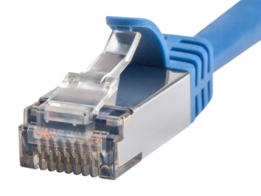 Monoprice Cat7 10ft Blue Patch Cable Double Shielded 26AWG 10G Pure Bare Copper - Image 4