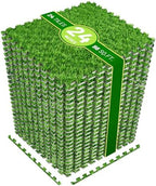 Sorbus Grass Foam Floor Tiles, Interlocking Turf Tiles by Sorbus