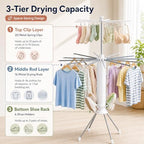 Clothes Drying Rack Foldable - Image 2