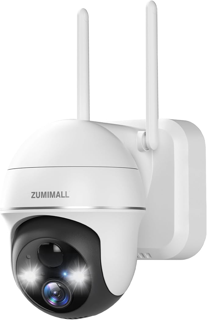 ZUMIMALL 2K Security Cameras Wireless Outdoor, Battery Powered Cameras by ZUMIMALL