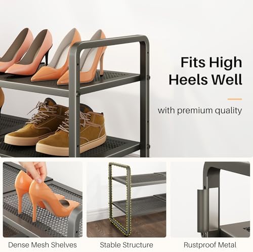 SNTD Expandable Metal Shoe Rack - Image 5