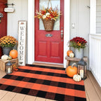 OLANLY Buffalo Plaid Rug 2' x 4'3" - Image 4