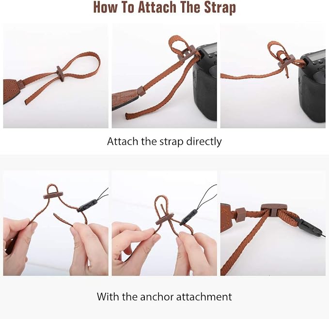 MoKo Camera Strap, Premuim Cotton Canvas Braided Adjustable Universal Sling - Image 6