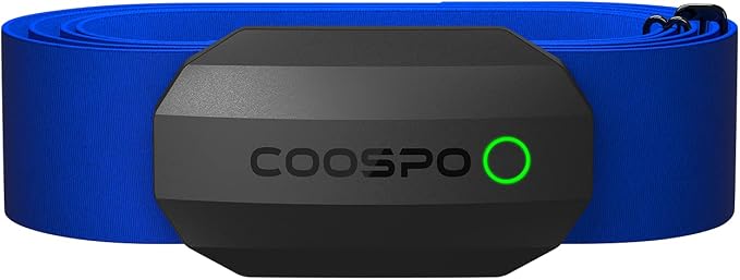 COOSPO Bluetooth Heart Rate Monitor Chest Strap H808S, ANT+ BLE HR Monitor Chest by COOSPO