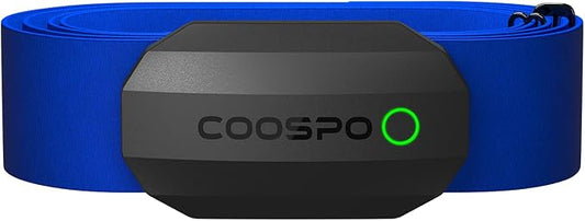 COOSPO Bluetooth Heart Rate Monitor Chest Strap H808S, ANT+ BLE HR Monitor Chest by COOSPO