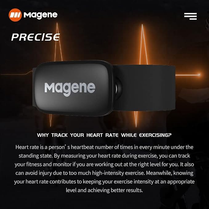 Magene H64 Heart Rate Monitor, Heart Rate Sensor Chest Strap, Protocol - Image 7