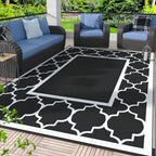 GENIMO Outdoor Rug, Waterproof Plastic Rugs by GENIMO