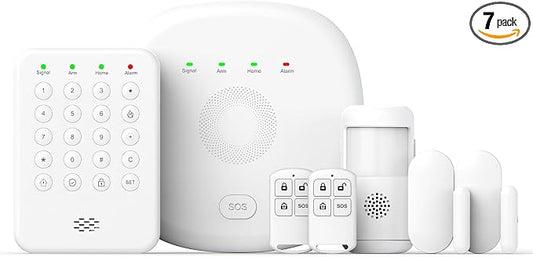 2026 Home Security System, 7-Piece Wireless Smart Alarm System Kit by PGST