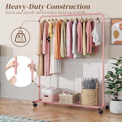 Simple Trending Clothes Clothing Garment Rack, Clothes Organizer - Image 5