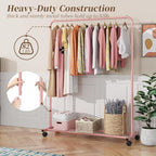 Simple Trending Clothes Clothing Garment Rack, Clothes Organizer - Image 5