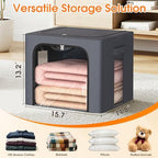 3 Pack Clothes Storage Bins - Image 4