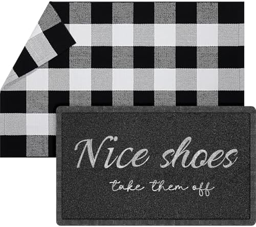 Geelin 2 Pcs Layered Welcome Doormat by Geelin