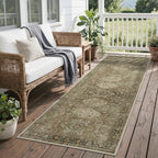 GENIMO 2.5x8 Outdoor Runner Rug, Washable by GENIMO