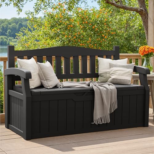 Greesum 80 Gallon Storage Bench Outdoor Deck Box - Image 2