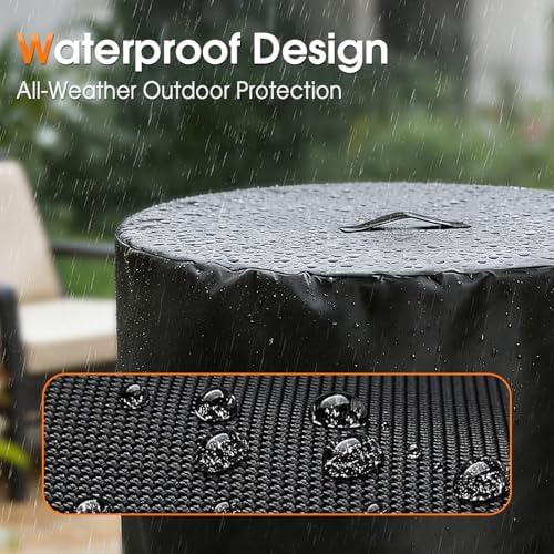 Waterproof Fire Pit Cover, fit for Solo Stove Bonfire - Image 5