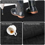 Ileading Indoor Door Mat 3x5ft, Absorbent Muddy Mats - Image 4