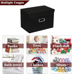 STOREONE Fabric Storage Cube Bins Foldable Organizer Container Collapsible - Image 3