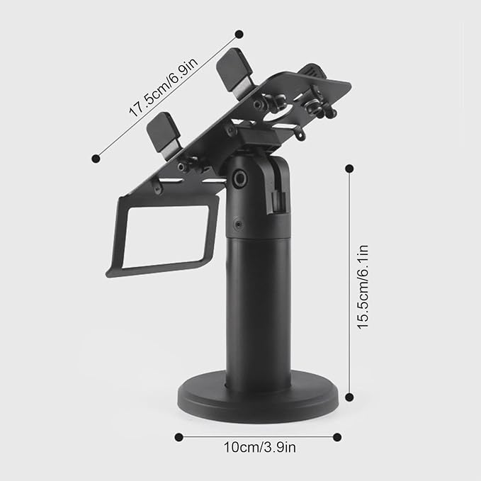 POS System Stand, 360-Degree Rotation Holder, Ergonomic Credit Card Terminal - Image 2
