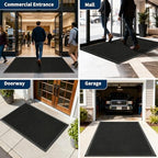 2'X15' Commercial Doormats, Thick Heavy-duty Custom Rubber Door Mat Outside - Image 7