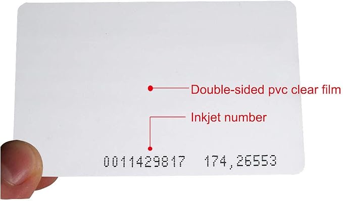 Meikuler 125Khz RFID Proximity Cards, 0.8mm ID Card - Image 3