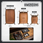 Main Street Forge Leather Valet Tray - Image 2