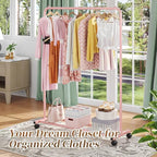 Simple Trending Clothes Clothing Garment Rack, Clothes Organizer - Image 2