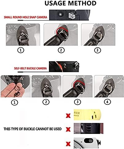 Camera Rope Strap 100cm Soft Cotton Camera Strap Vintage Neck Shoulder Belt - Image 4