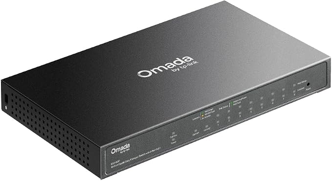 TP-Link Omada 8 Port Gigabit Easy Managed, PoE Switch, 63W Budget, PoE+ - Image 4