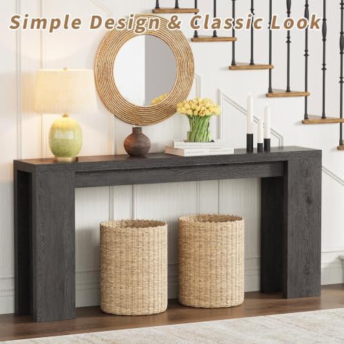 karlott 70.9" Extra Long Console Table, Farmhouse Entryway Table - Image 5