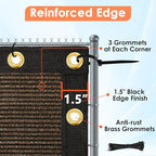 iCover 6x50ft Privacy Screen Fence, Outdoor Fencing Panels, Garden Windscreen - Image 5