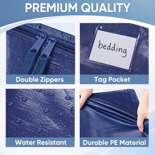 TICONN 2 Pack Extra Large Moving Bags Heavy Duty - Image 5