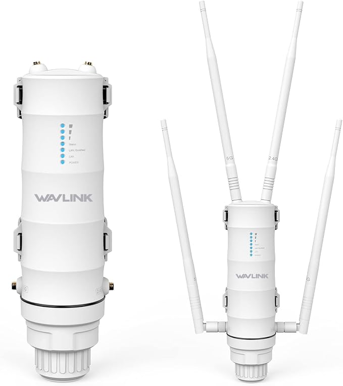 WAVLINK AC1200 Outdoor WiFi Long Range Extender, Dual Band Weatherproof Outdoor by WAVLINK%C2%AE