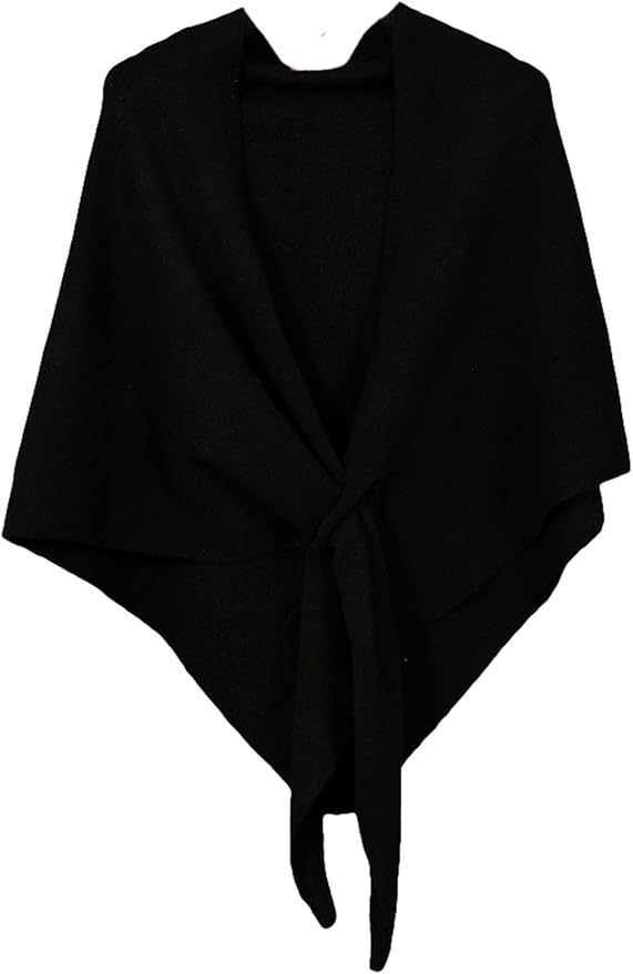 Shawls Wraps Women Triangle Sweater Scarf Warm Wool Blend Pashmina Cape Cold by Obosoyo