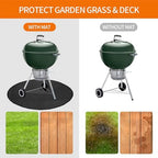 40" Fire Pit Mat for Solo Stove Bonfire, Round Fireproof Firpit Mats under Fire - Image 3