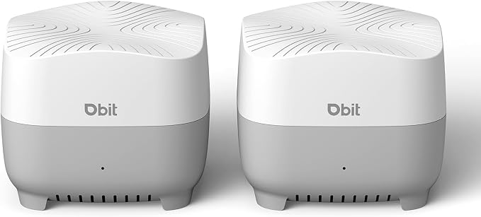 DBIT AX1500 WiFi 6 Mesh Wi-Fi System | 3, 900 Sq Ft Coverage & 120 Devices | by DbitDirect