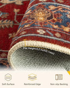 RELEANY Washable Area Rug - Image 4