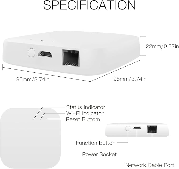 MOES ZigBee 3.0 & Bluetooth & Mesh Hub Only Support Tuya Device Work - Image 7